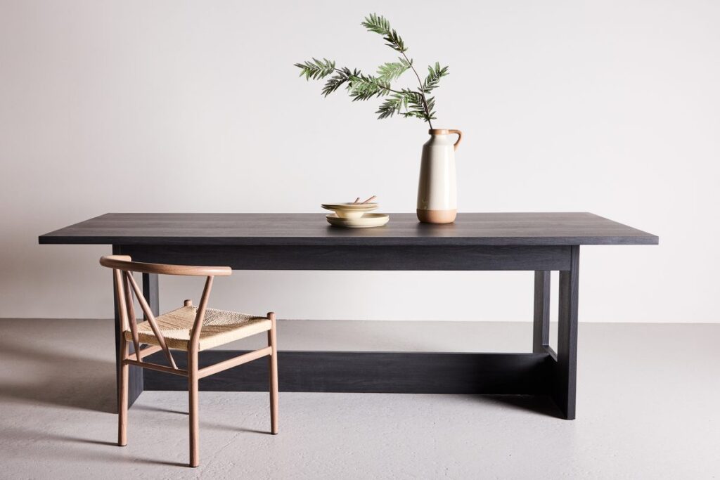 Milly Rektangulära Matbord 235 × 100 Black