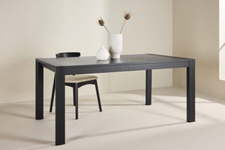 Slider Rektangulära Matbord 170 x 95 Black – Dina Möbler