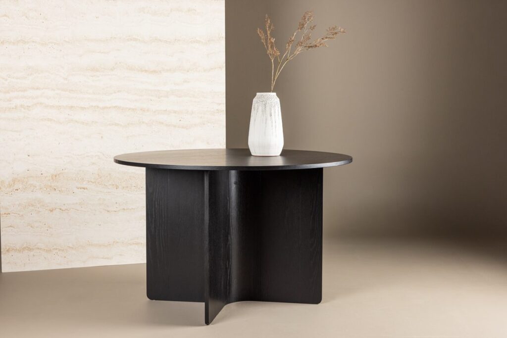 Tyresö Runda Matbord ⌀120 Black