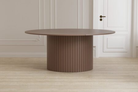 Härön Runda Matbord Ø180 Brown – Dina Möbler