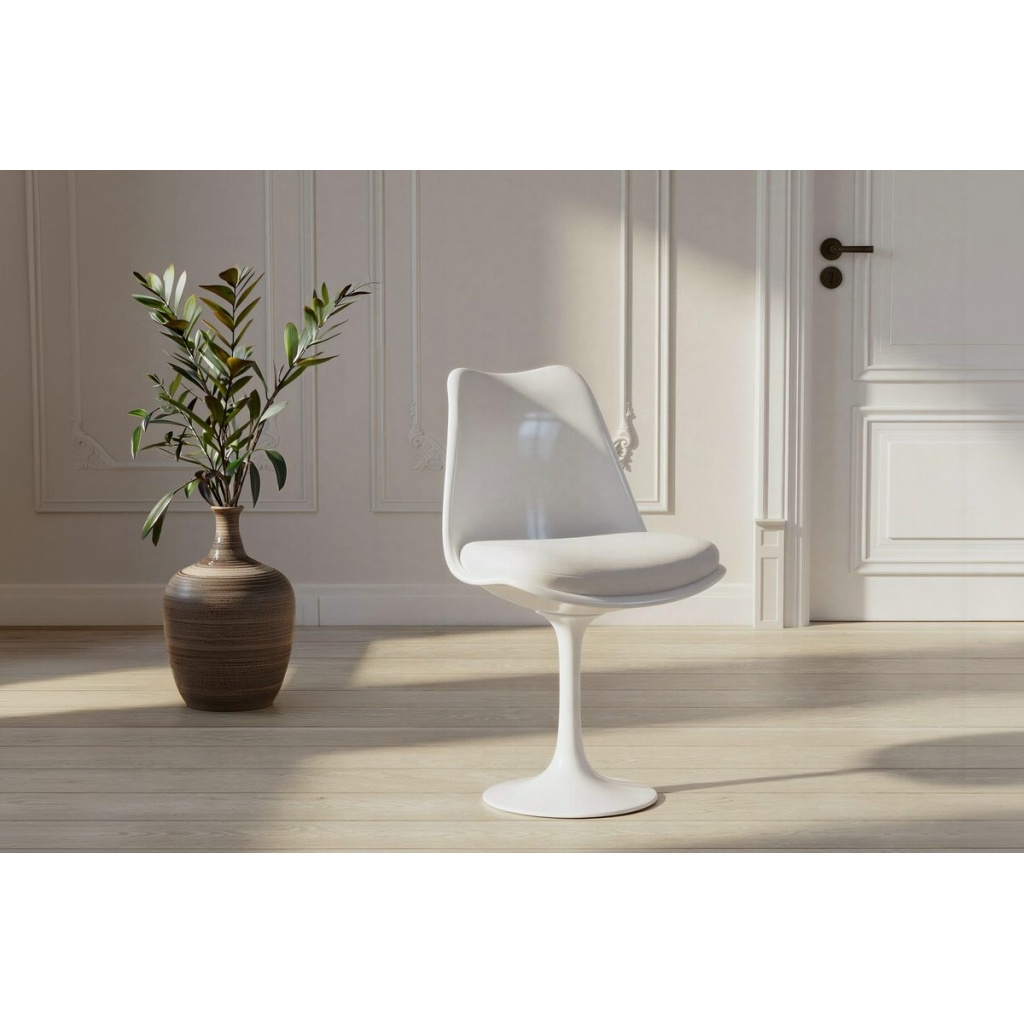 Hamden Matstolar White