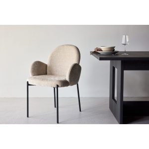 Blom Matstolar 2-pack Beige – Dina Möbler