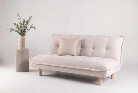 Gertrud 2-sits soffor Beige – Dina Möbler
