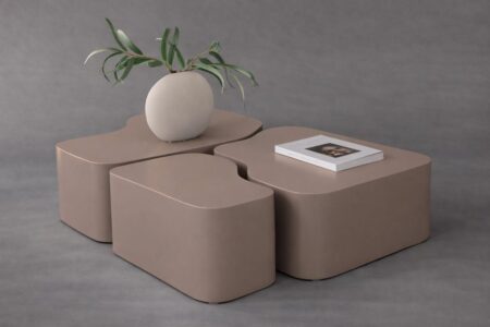 Nordland Soffbord 92x70, 74x60, 40x40 Brown – Dina Möbler